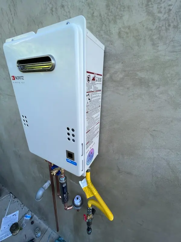 Tankless water heater installation for Chino homes